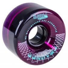 Koła Clouds Urethane Quantum 62mm 80a Clear/Purple