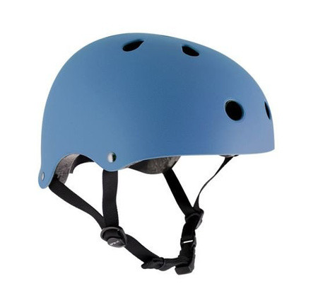 Kask ochronny matowy niebieski