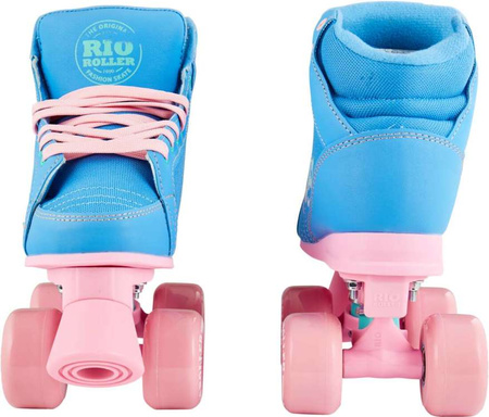 Wrotki Rio Roller Lumina blue/pink