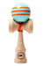 Kendama Play Pro II triple stripes orange clock